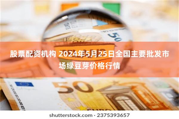 股票配资机构 2024年5月25日全国主要批发市场绿豆芽价格行情