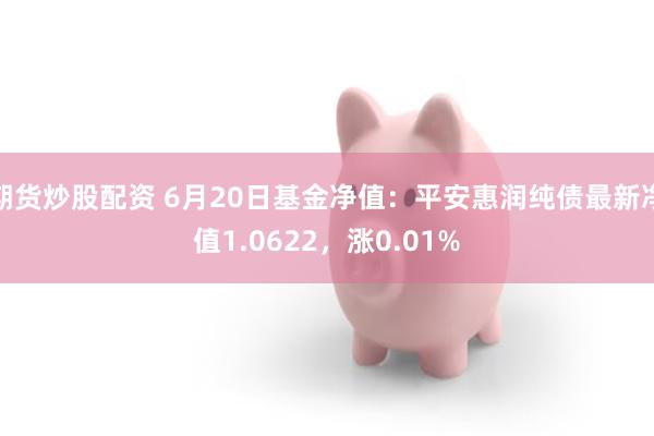 期货炒股配资 6月20日基金净值：平安惠润纯债最新净值1.0622，涨0.01%