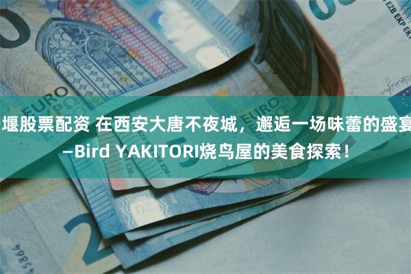 姜堰股票配资 在西安大唐不夜城，邂逅一场味蕾的盛宴——Bird YAKITORI烧鸟屋的美食探索！