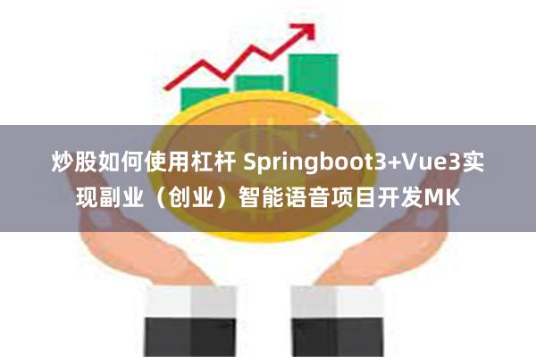 炒股如何使用杠杆 Springboot3+Vue3实现副业（创业）智能语音项目开发MK