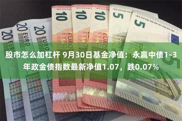 股市怎么加杠杆 9月30日基金净值：永赢中债1-3年政金债指数最新净值1.07，跌0.07%